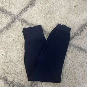 Navy small maternity scrubs. Figs joggers.